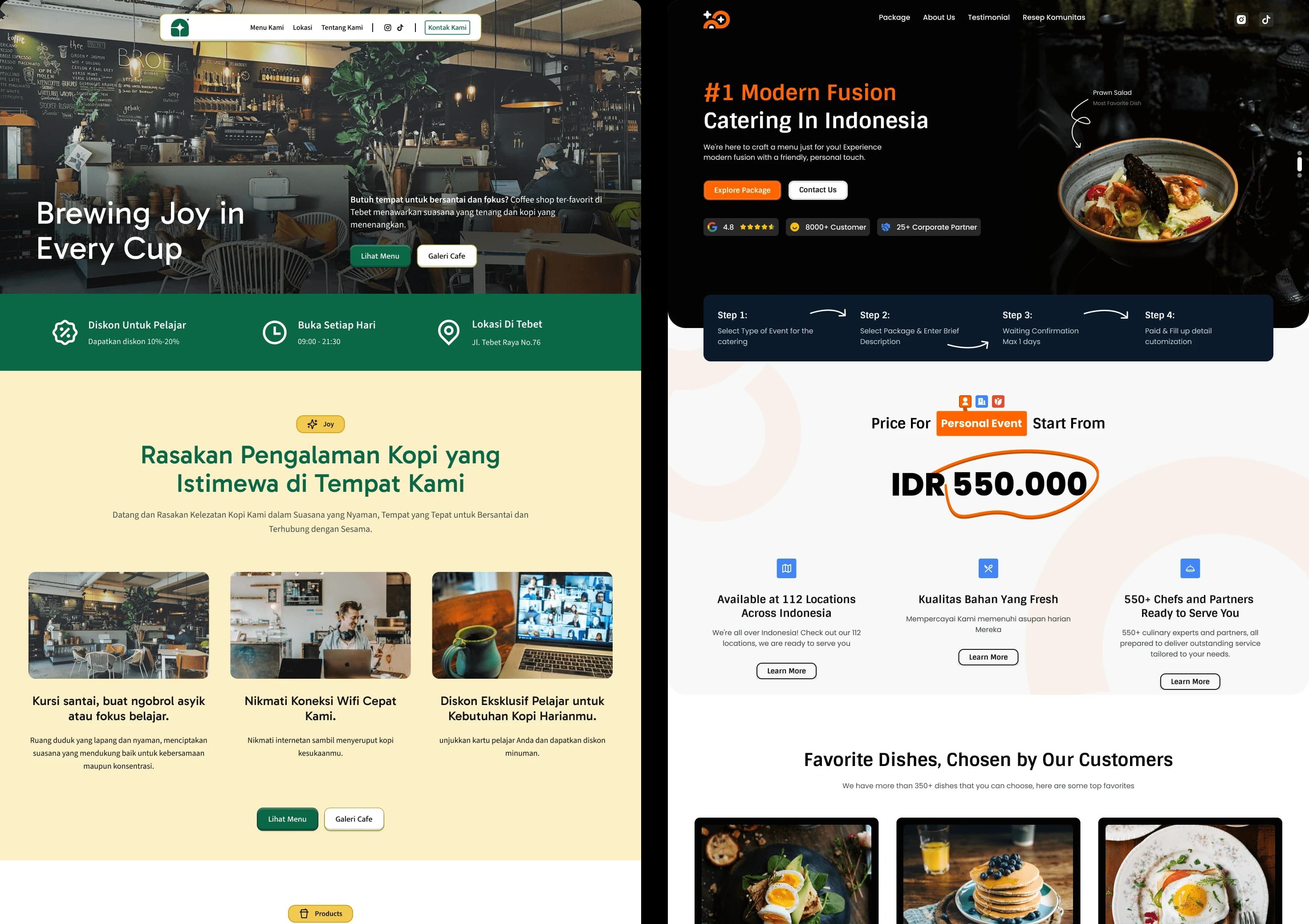 List of small business website design